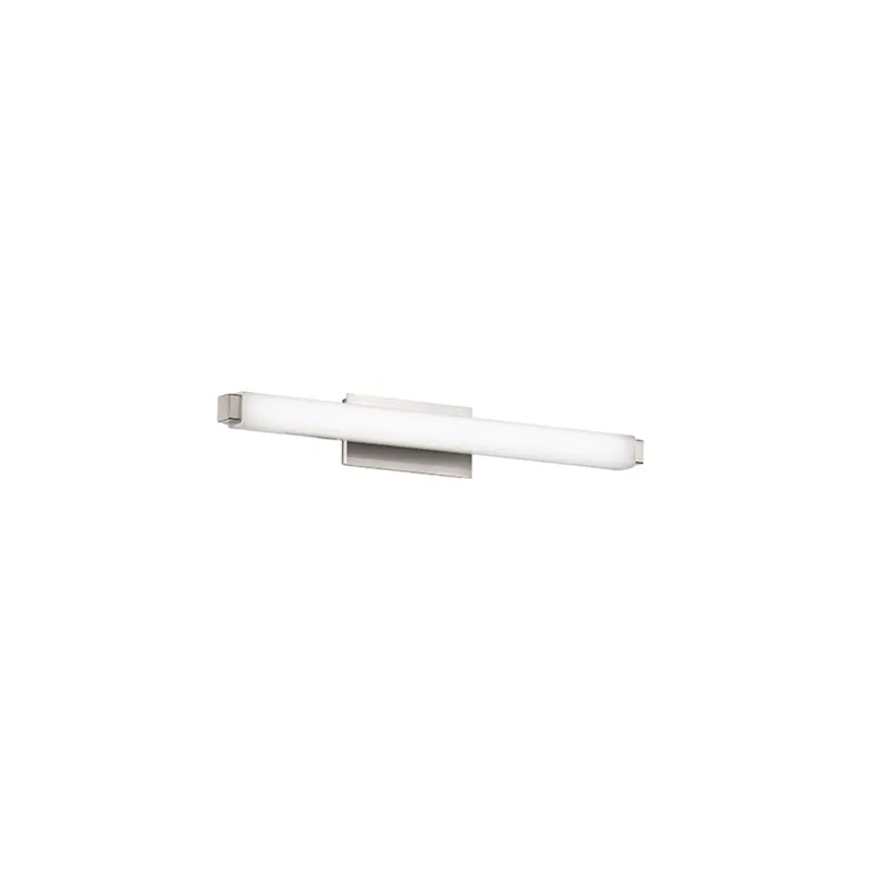 Modern Forms WS-21718-27-BN 2700K 15.5 Watt Mini Vogue LED Bathroom Vanity & Wall Light in Brushed Nickel