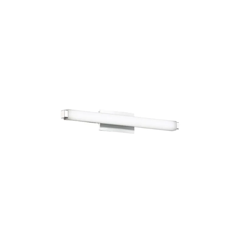 Modern Forms WS-21718-35-CH 3500K 15.5 Watt Mini Vogue LED Bathroom Vanity & Wall Light in Chrome