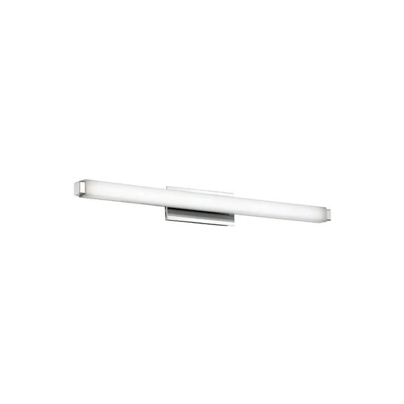 Modern Forms WS-21724-35-CH 3500K 20.5 Watt Mini Vogue LED Bathroom Vanity & Wall Light in Chrome