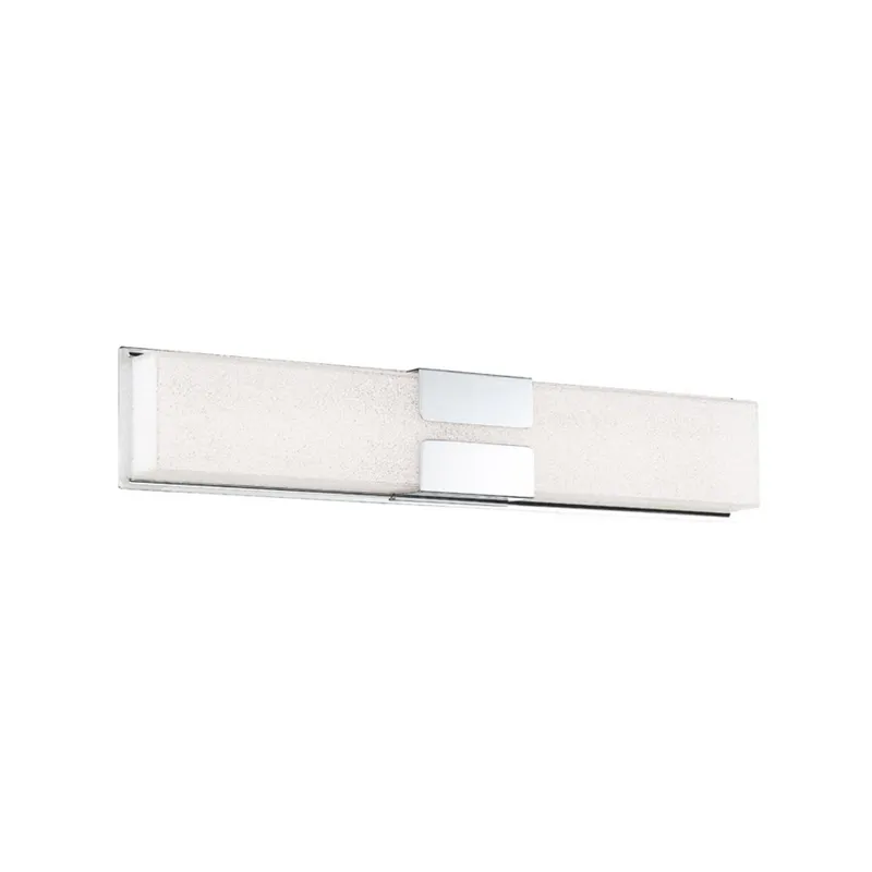 Modern Forms WS-25827-CH 3500K 40.4 Watt Vodka LED Bathroom Vanity & Wall Light in Chrome