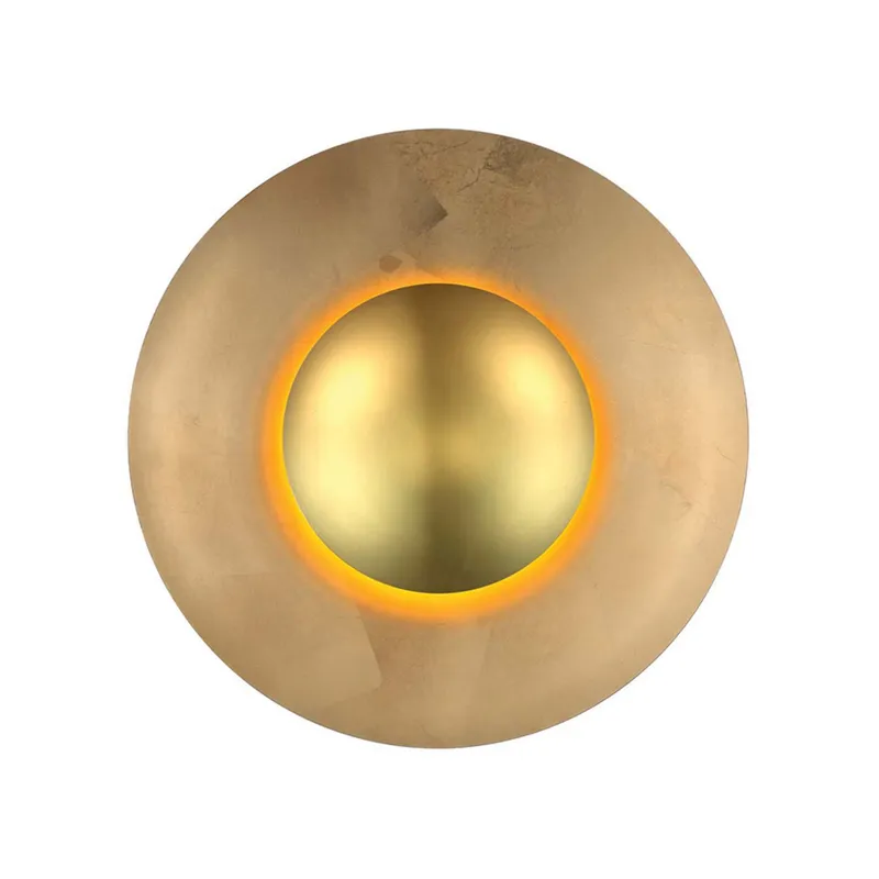 Modern Forms WS-30618-GL 3000K 25 Watt Blaze LED Wall Sconce in Gold Leaf