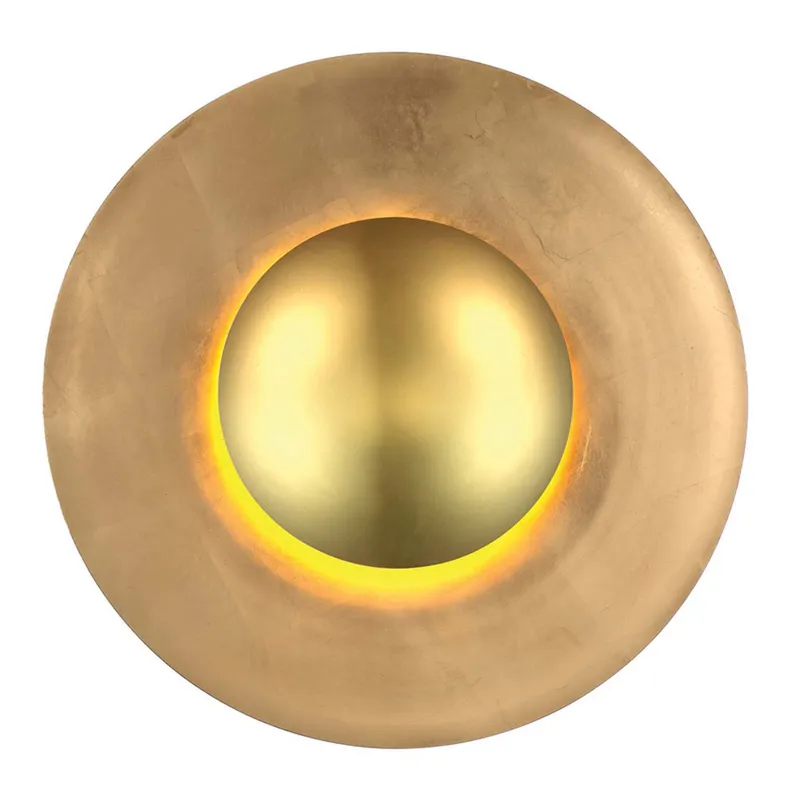 Modern Forms WS-30624-GL 3000K 31 Watt Blaze LED Wall Sconce in Gold Leaf