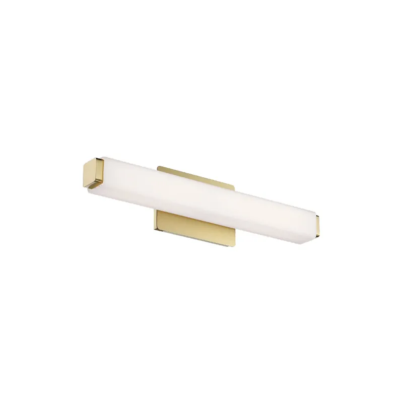 Modern Forms WS-3120-BR 3000K 34 Watt Vogue LED Bathroom Vanity & Wall Light in Brushed Brass