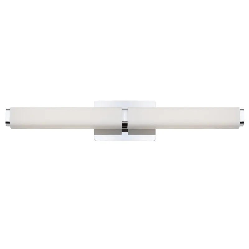 Modern Forms WS-3127-CH 3000K 38 Watt Vogue LED Bathroom Vanity & Wall Light in Chrome