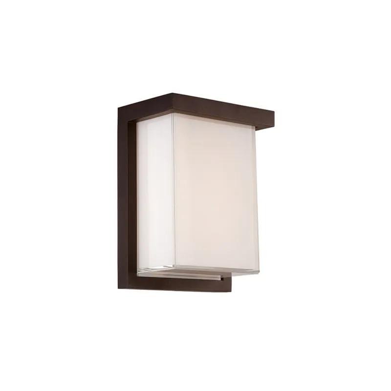 Modern Forms WS-W1408-BZ 3000K 11.5 Watt LEDge LED Wall Light in Bronze