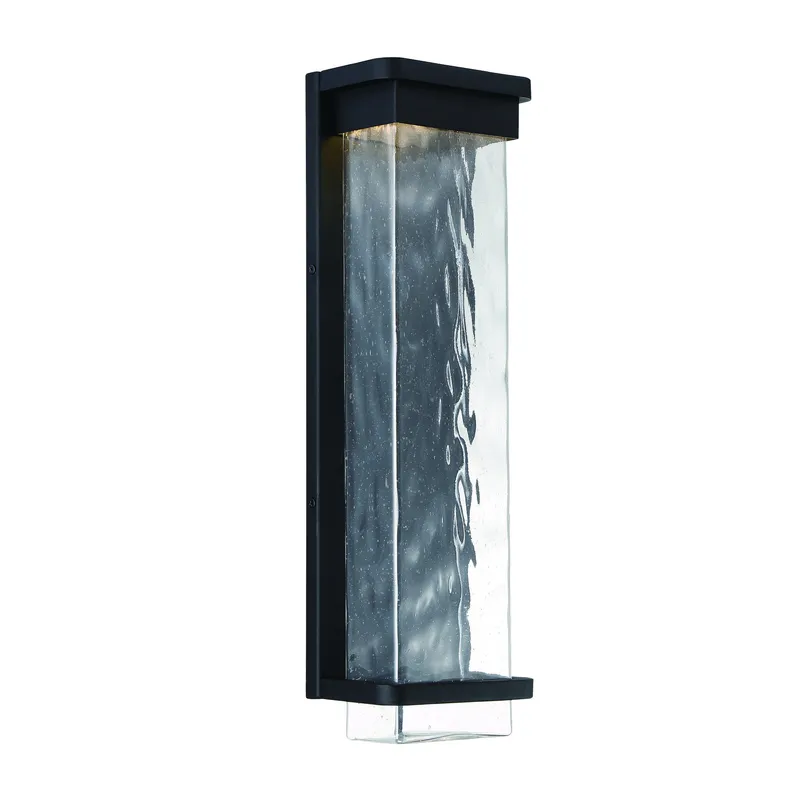 Modern Forms WS-W32521-BK 3000K 16 Watt Vitrine LED Outdoor Wall Light in Black