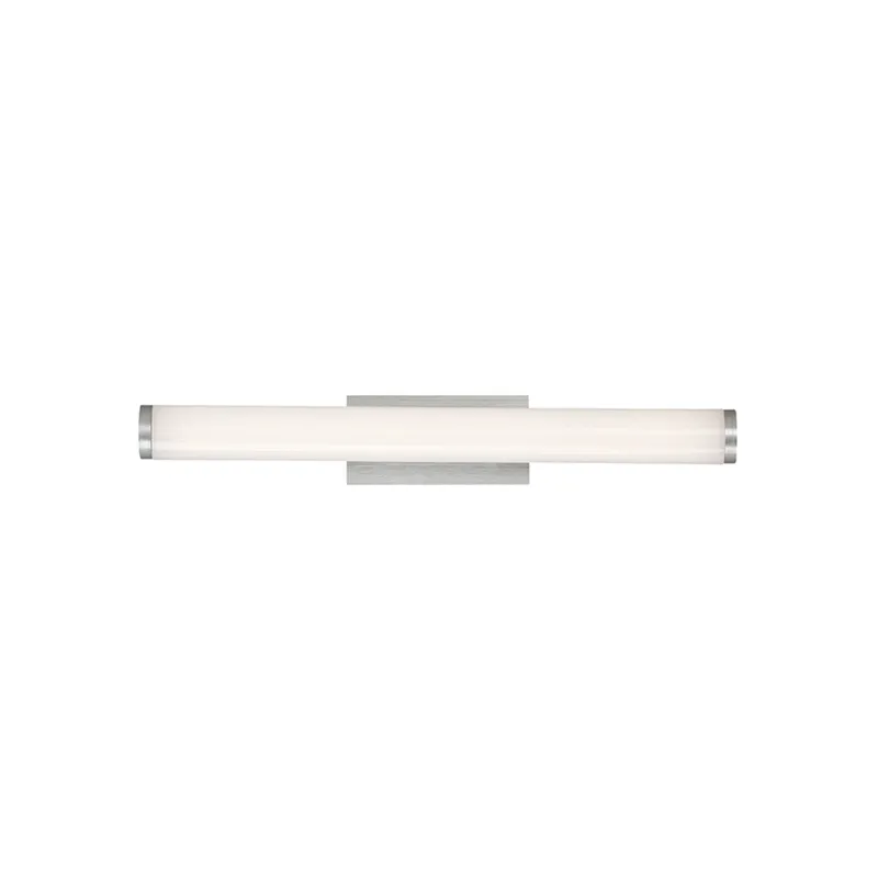 Modern Forms WS-W81619-AL 3500K 15 Watt Sabre LED Bathroom Vanity & Wall Light in Brushed Aluminum