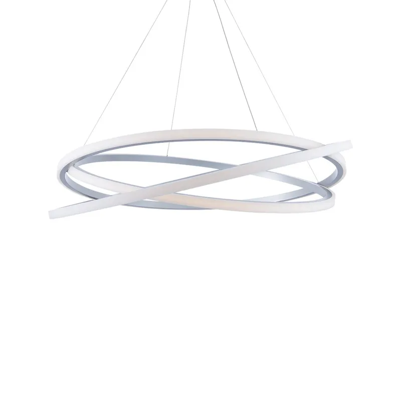 Modern Forms PD-24848-TT 3000K 106.86 Watt Veloce LED Chandelier in Titanium