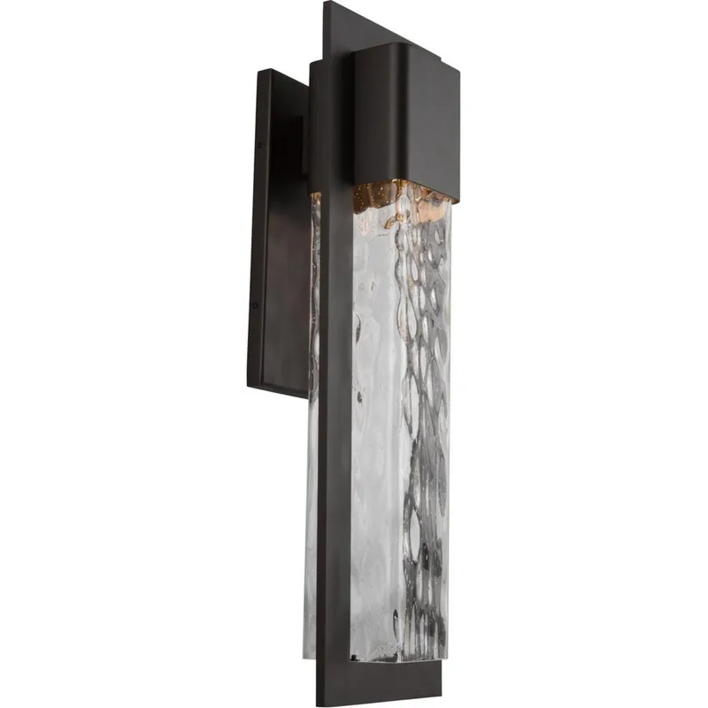 Modern Forms WS-W54025-BZ 3000K 10.5 Watt Mist LED Outdoor Wall Light in Bronze