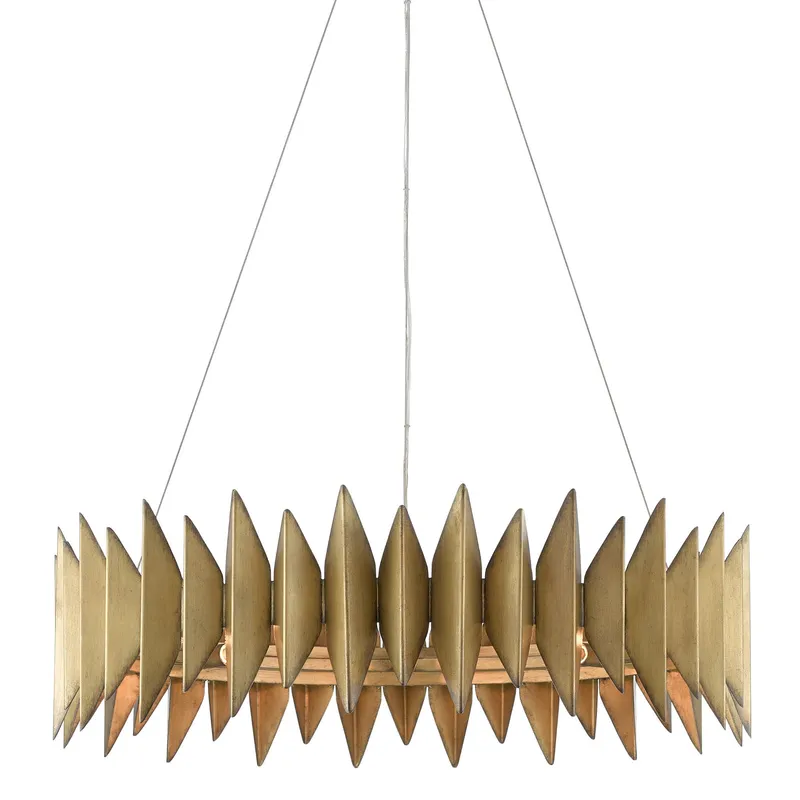 Potter Gold Chandelier - Aurora Antique