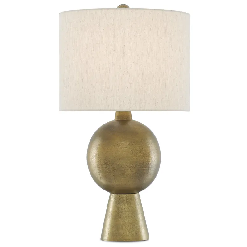 Rami Brass Table Lamp - Antique Brass