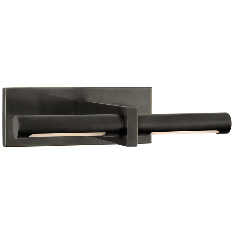Kelly Wearstler Axis 10" Picture Light in Bronze Wall Light W10" x H3"