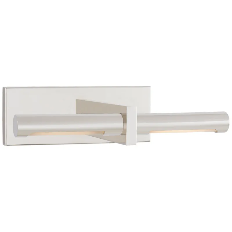 Kelly Wearstler Axis 10" Picture Light in Polished Nickel Wall Light W10" x H3"
