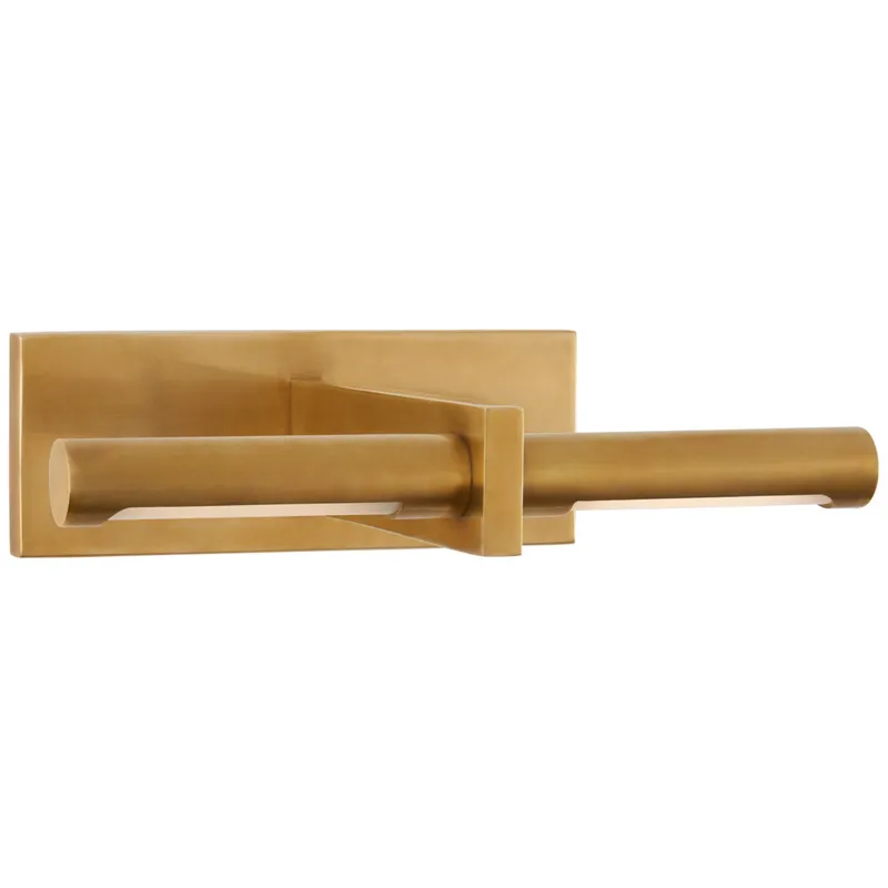 Kelly Wearstler Axis 10" Picture Light in Antique-Burnished Brass Wall Light W10" x H3"