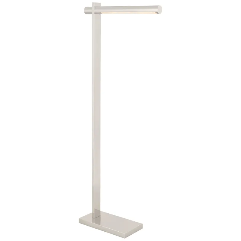 Kelly Wearstler Axis Pharmacy Floor Lamp in Polished Nickel W6" x H45"