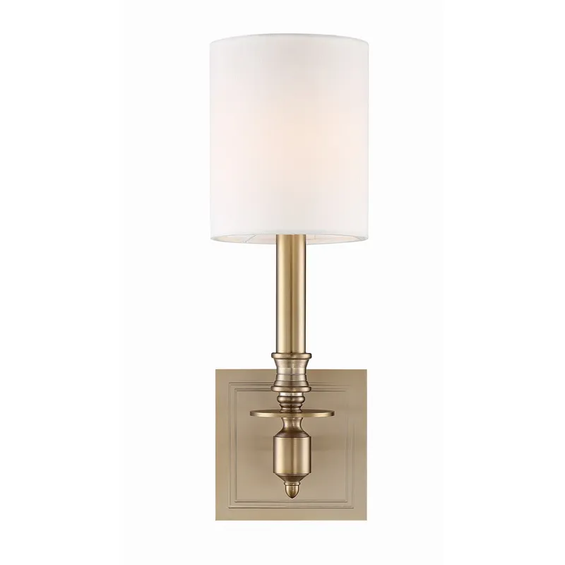 Lloyd 4.75'' Aged Brass Sconce Gold 4.75"W x 13.75"H x 5.5"D