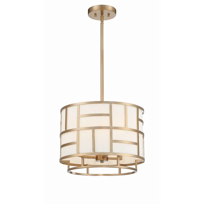Libby Langdon Danielson 16.75'' Vibrant Gold Chandelier Gold 16.75"W x 13"H x 16.75"D