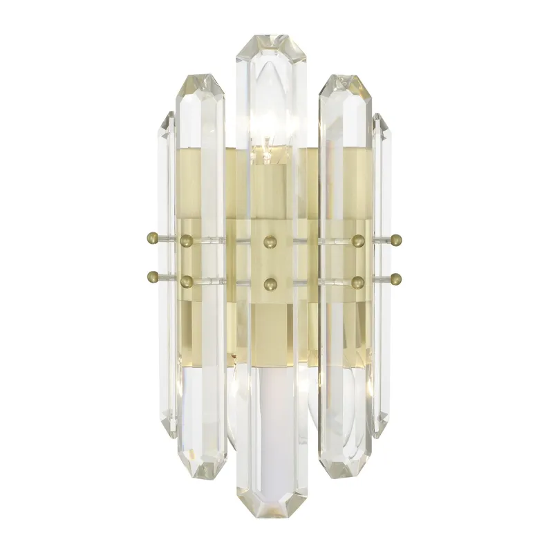 Bolton 7.5'' Aged Brass Sconce Gold 7.5"W x 13.5"H x 5"D
