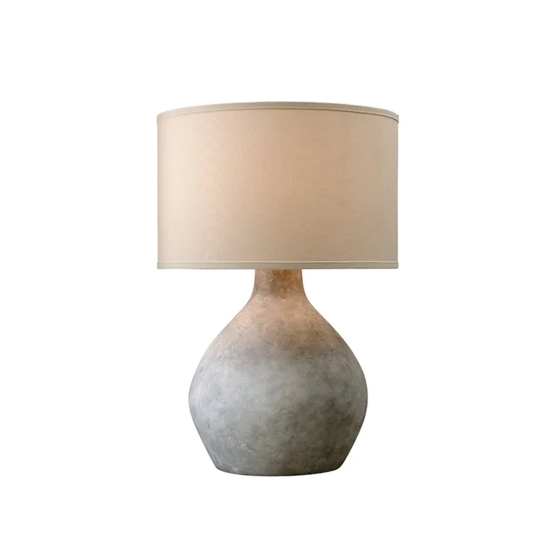 Zen 1-Light Table Lamp in Alabastrino 17.75W x 26.75H