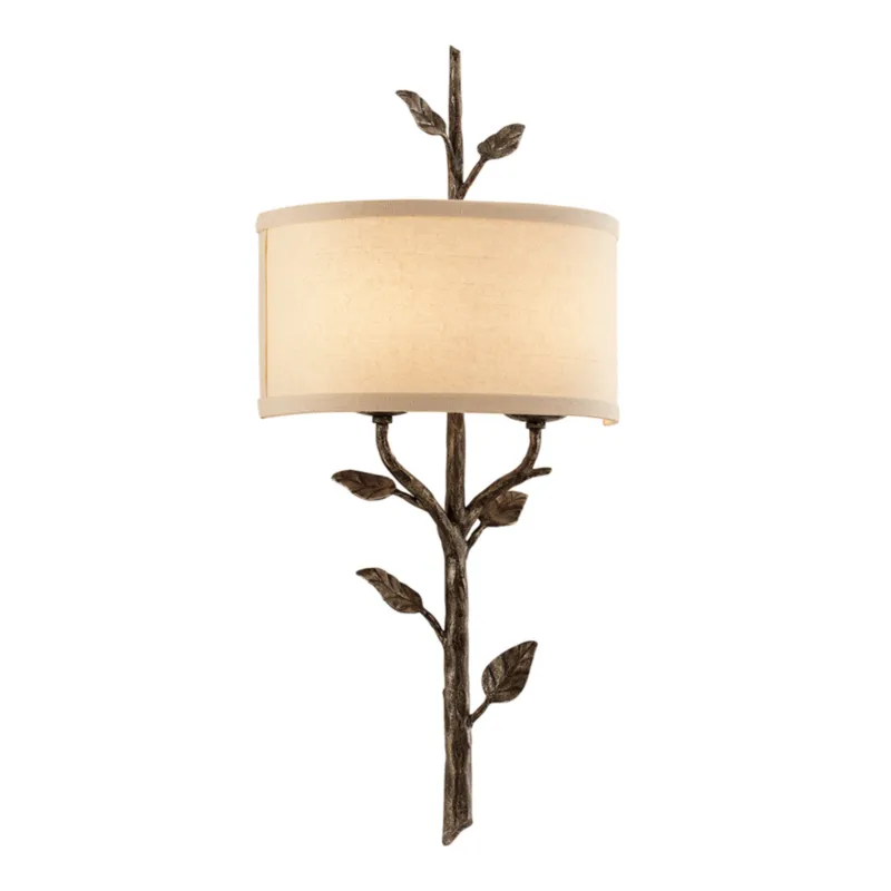 Almont 2-Light Wall Sconce in Heritage Bronze 4.25L x 12.25W x 26H