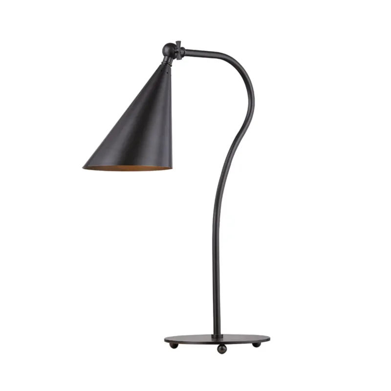Lupe 1-Light Table Lamp in Old Bronze 7W x 20.5H