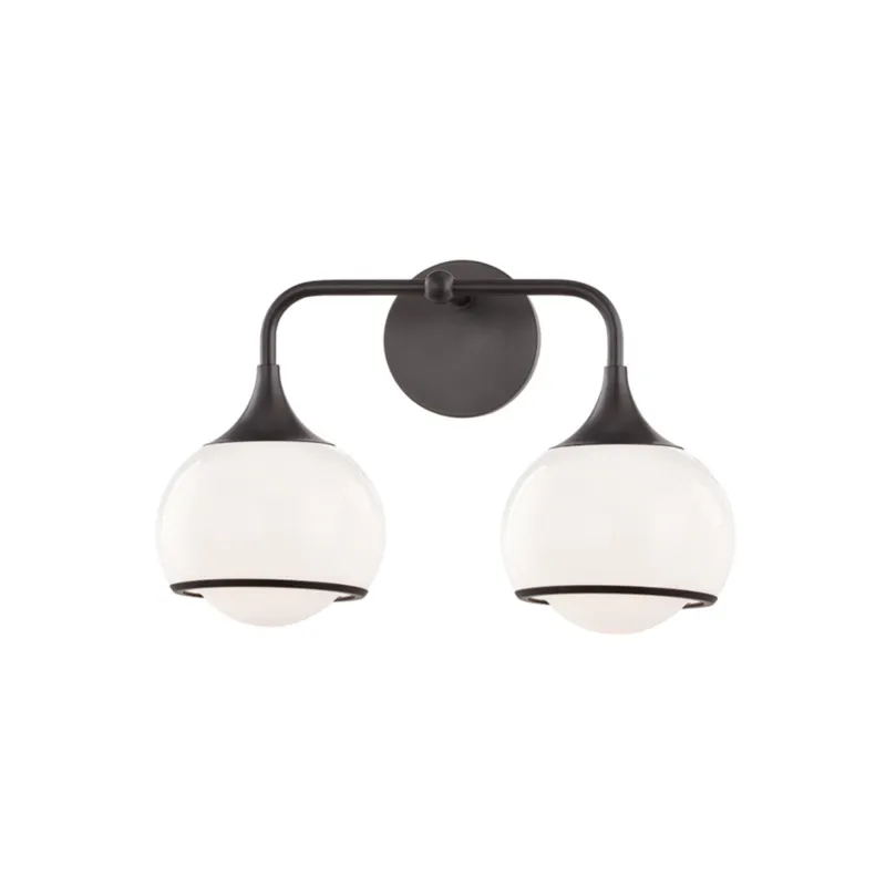 Reese 2-Light Bath and Vanity in Old Bronze 16.75W x 11.25H