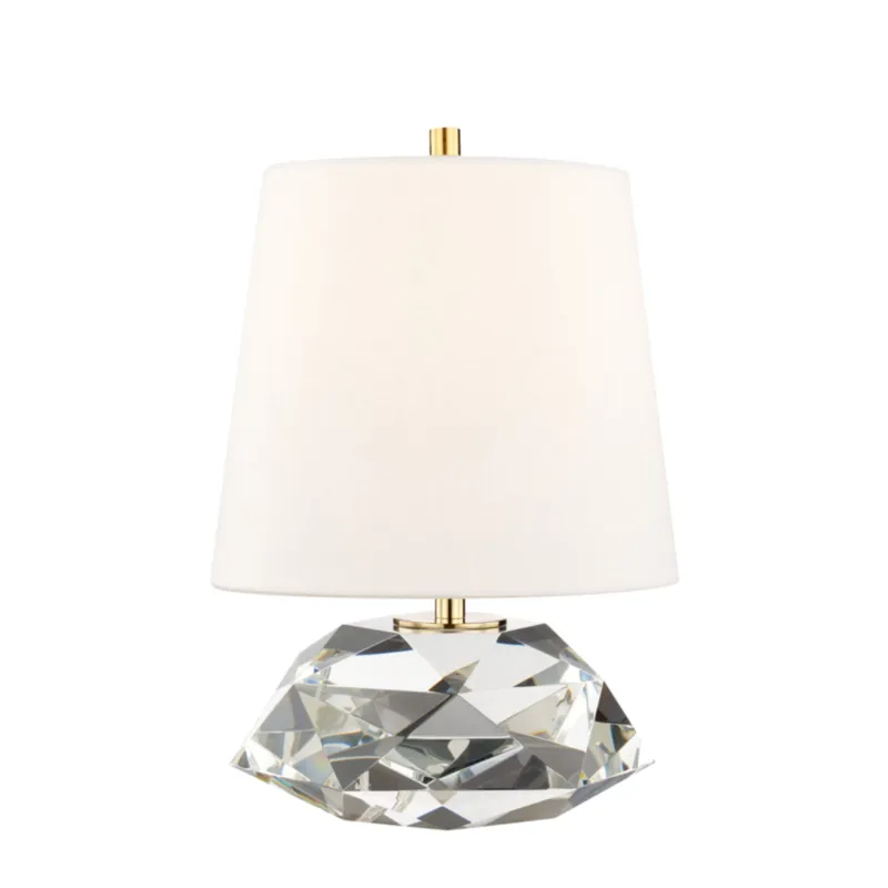 Henley 1-Light Table Lamp in Aged Brass 9.5W x 13.75H
