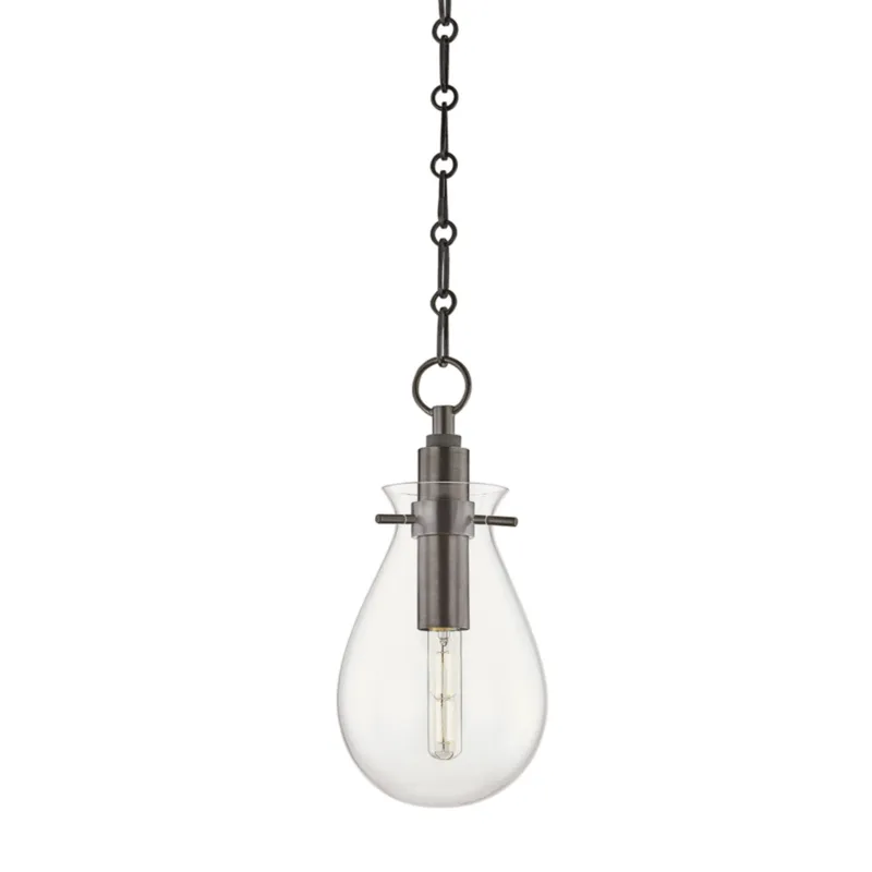 Ivy 1-Light Pendant in Old Bronze by Becki Owens 7.5W x 14.75H