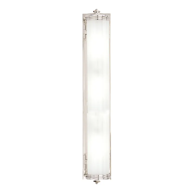 Bristol 4-Light Bath and Vanity in Polished Nickel 30L x 5W x 30H