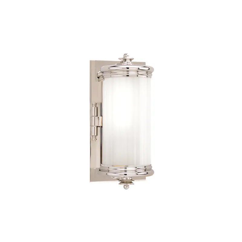 Bristol 1-Light Bath and Vanity in Polished Nickel 10L x 5W x 10H