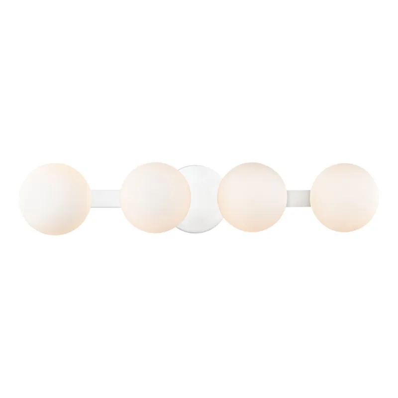 Baird 4-Light Bath and Vanity in Polished Chrome 23.5W x 4.75H