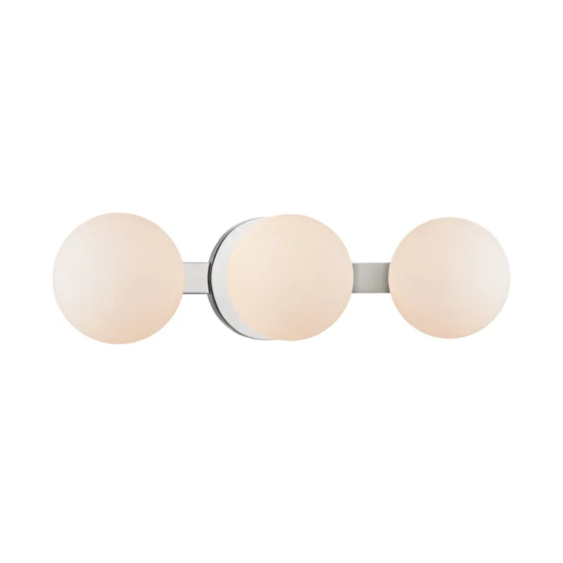 Baird 3-Light Bath and Vanity in Polished Chrome 17W x 4.75H