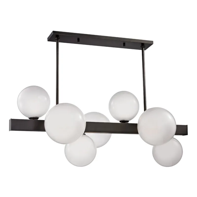 Hinsdale 7-Light Linear in Old Bronze 43.5L x 21.25W x 18.5H