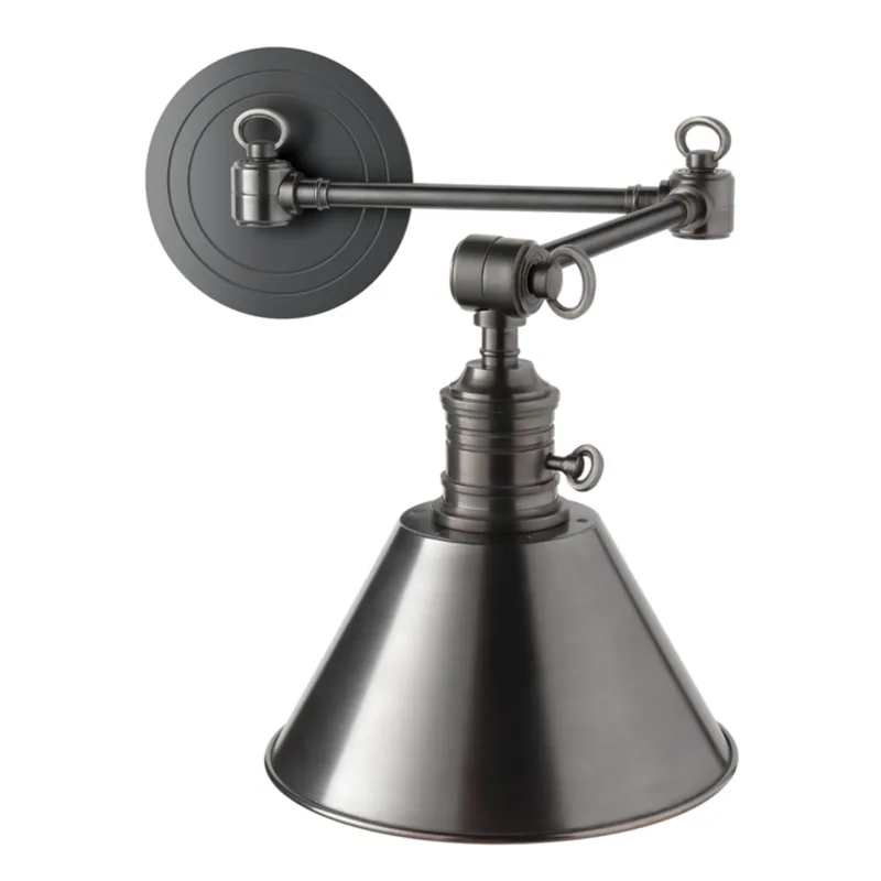 Garden City 1-Light Wall Sconce in Old Bronze 8W x 11.25H