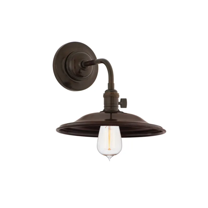 Heirloom 1-Light Wall Sconce in Old Bronze 10W x 8.5H (8000-OB-MS2)