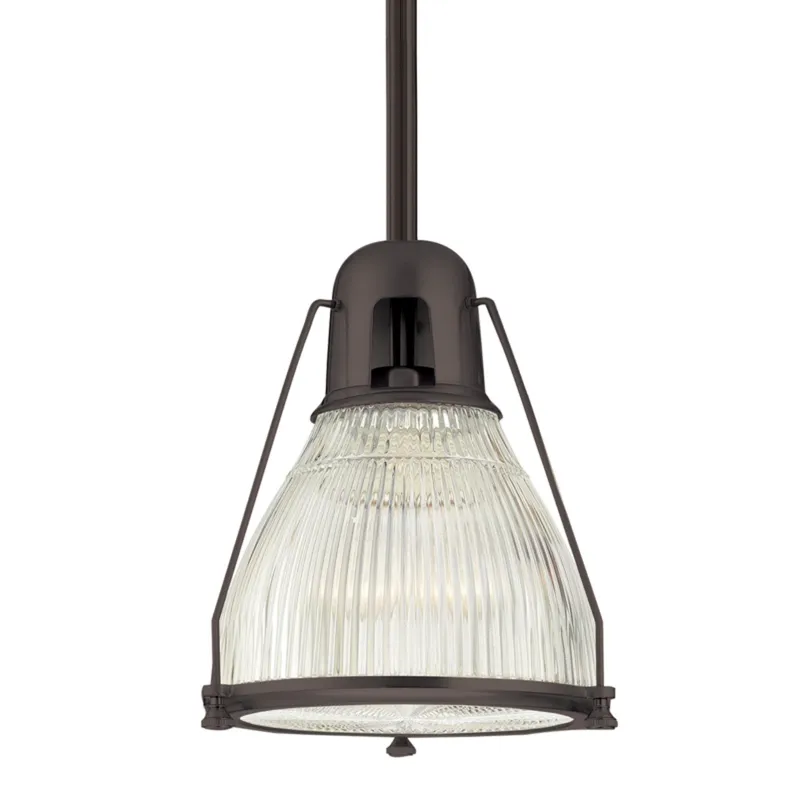 Haverhill 1-Light Pendant in Old Bronze 12W x 15.75H