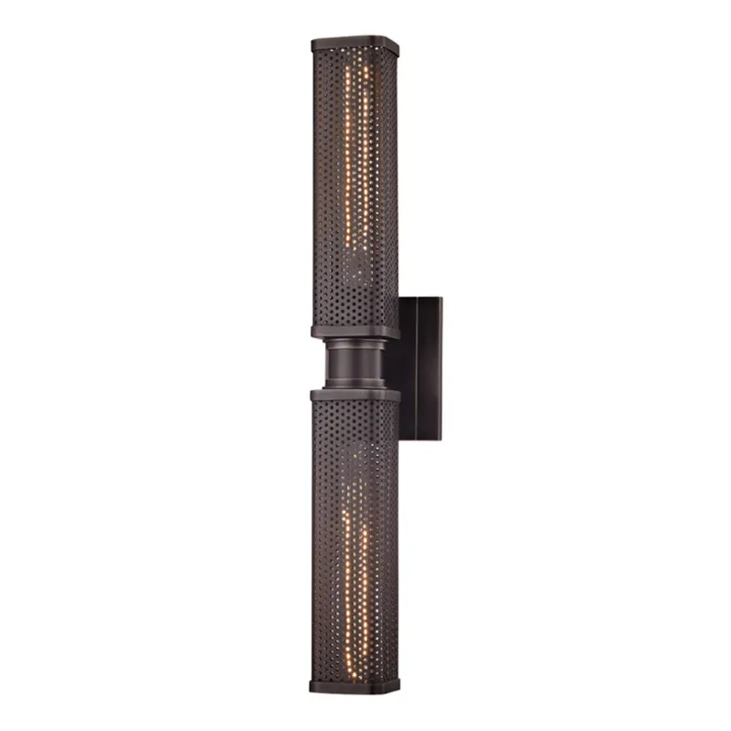 Gibbs 2-Light Wall Sconce in Old Bronze 4.5W x 22.25H