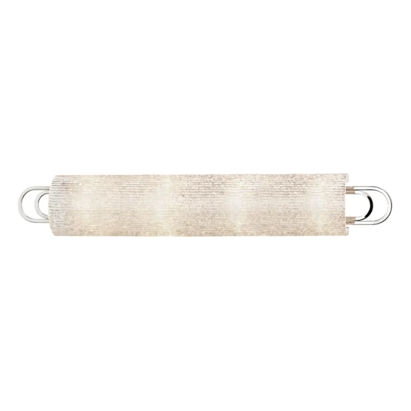 Buckley 4-Light Bath and Vanity in Polished Nickel 31W x 5H