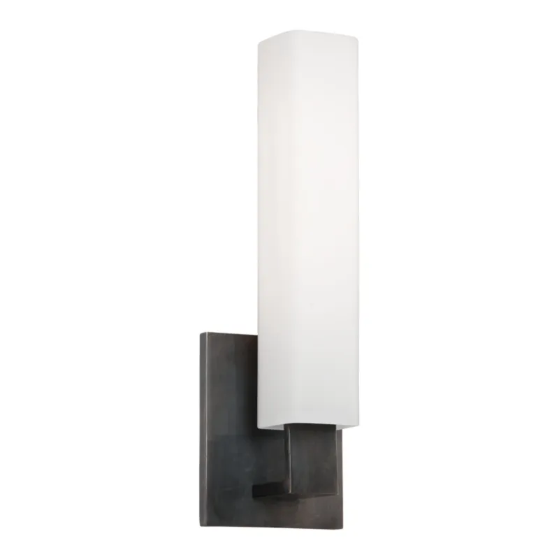 Livingston 1-Light Bath and Vanity in Old Bronze 4.5W x 13.75H