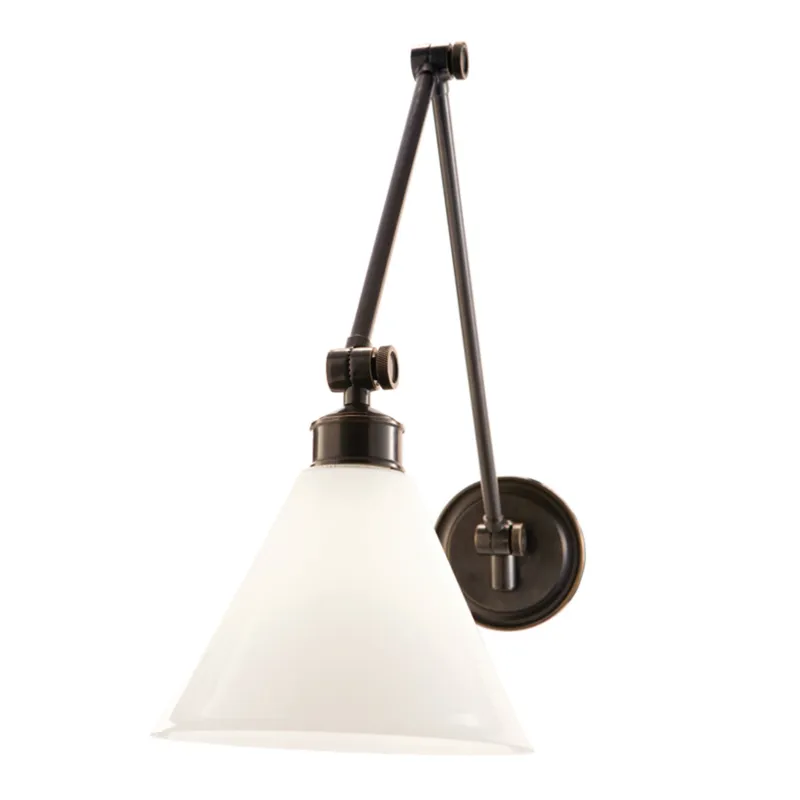 Exeter 1-Light Wall Sconce in Old Bronze 8W x 19H (4731-OB)