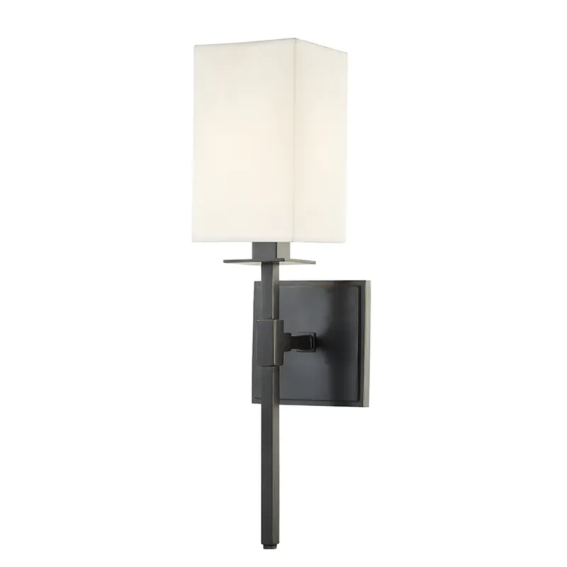 Taunton 1-Light Wall Sconce in Old Bronze 4.5W x 17.25H