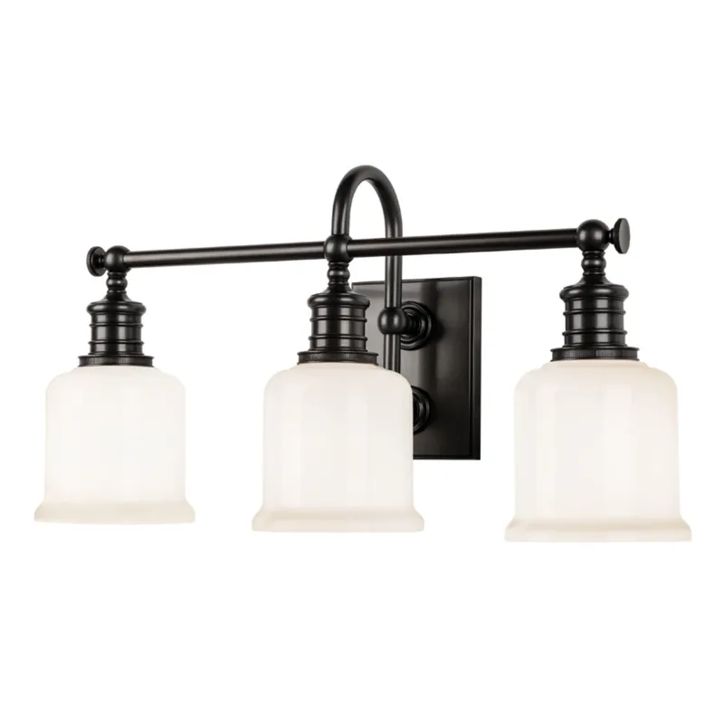 Keswick 3-Light Bath and Vanity in Old Bronze 21W x 11H
