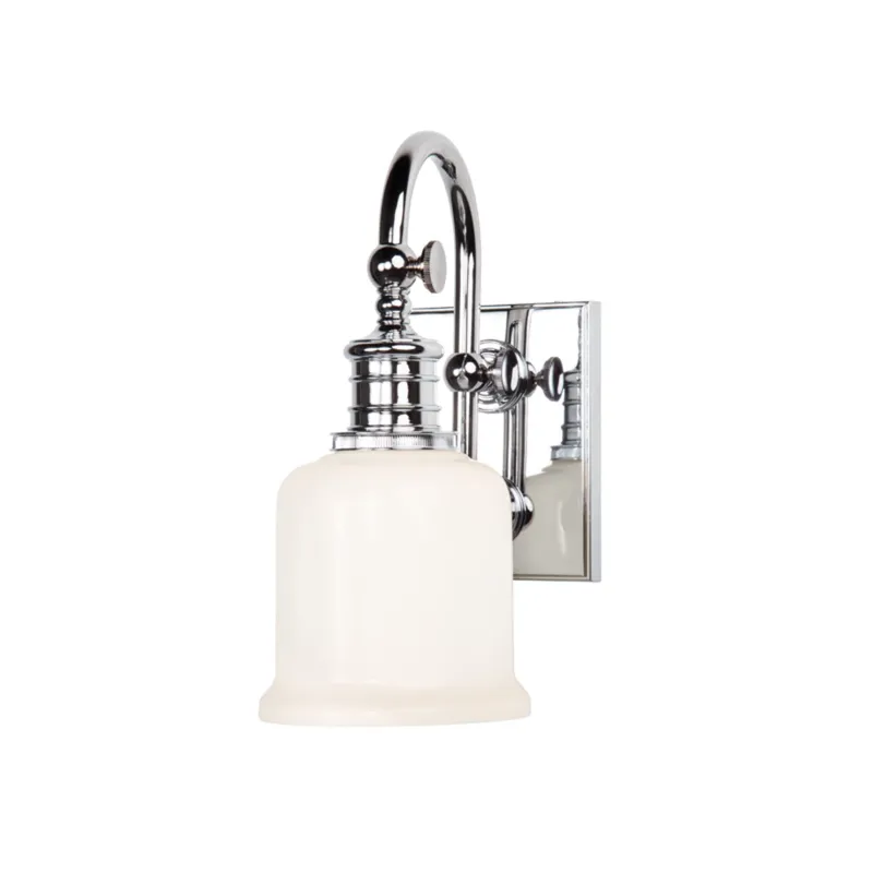 Keswick 1-Light Bath and Vanity in Polished Chrome 5W x 11H