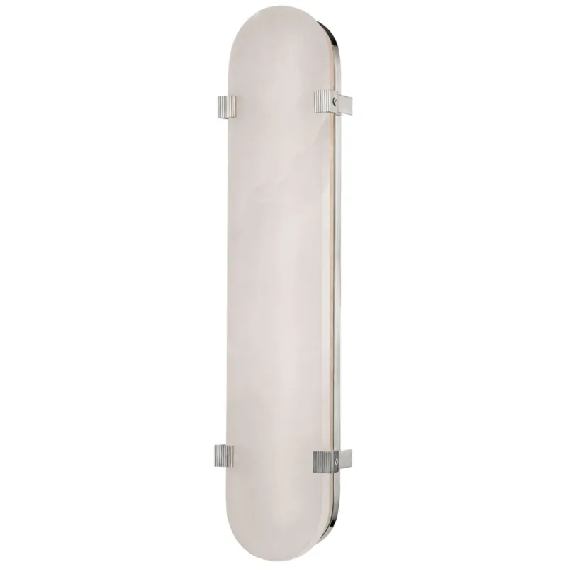 Skylar 1-Light Wall Sconce in Polished Nickel 5.75W x 24.75H