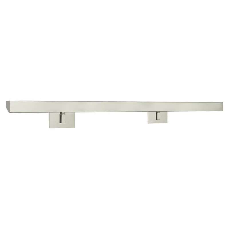 J. Randall Powers McClain 42" Hardwired Picture Light in Polished Nickel Wall Light W42" x H4.5"