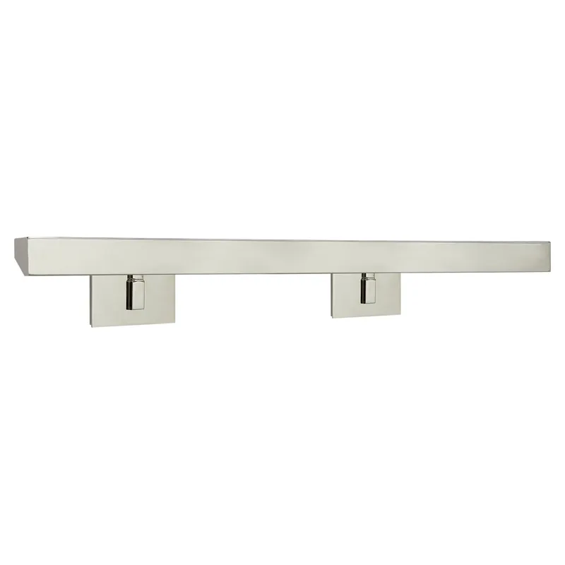 J. Randall Powers McClain 30" Hardwired Picture Light in Polished Nickel Wall Light W30" x H4.5"