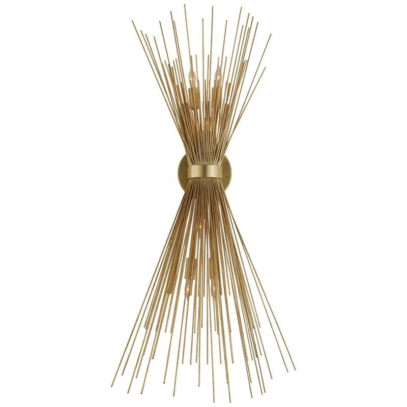 Kelly Wearstler Strada Large Sconce in Gild Wall Light W11" x H36"