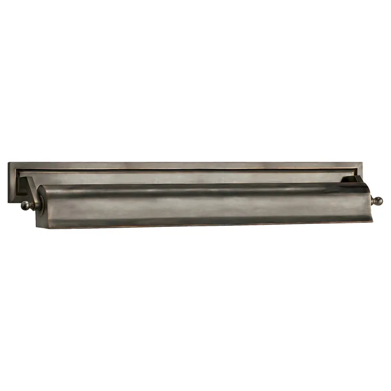Thomas O'Brien Library 22" Picture Light in Bronze Wall Light W23.5" x H4"