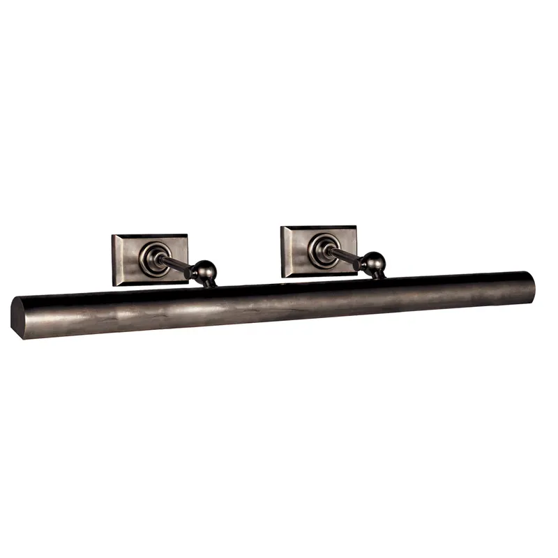 Chapman & Myers 30" Cabinet Maker's Picture Light in Bronze Wall Light W30" x H3.5"
