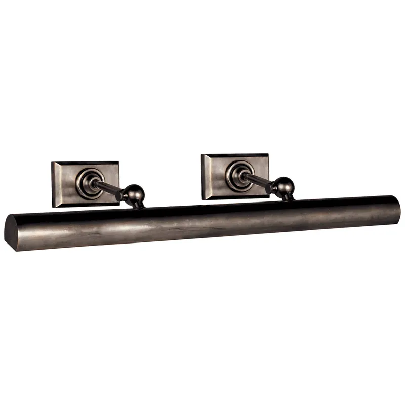 Chapman & Myers 24" Cabinet Maker's Picture Light in Bronze Wall Light W24" x H3.5"